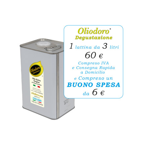 1 lattina da 3 litri di...